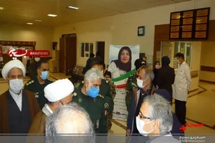 تقدیر از مدافعان سلامت توسط  فرمانده سپاه ناحیه عمار