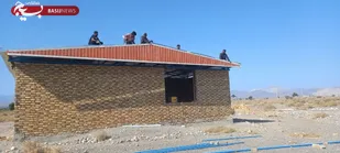 انجام سقف سه کلاسه در شهرستان فاریاب