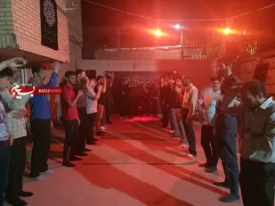 مراسم شهادت امام جعفرصادق(علیه السلام)در گردان۱۰۵ حضرت امام حسین (علیه السلام)برگزار شد