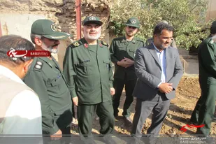بازدید سردار مجیدی از اجرای طرح جهاد همبستگی ملی فامنین