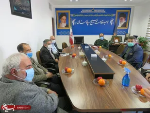 دیدار فرماندهان سابق در سپاه ناحیه سمنان