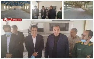 بازدید استاندار ایلام از سوله&zwnj;های پادگان سپاه پاسداران در بخش شباب