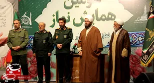همایش نماز و تکریم خادمین نماز سپاه تهران بزرگ با حضور حجت الاسلام والمسلمین حاج علی اکبری برگزار شد