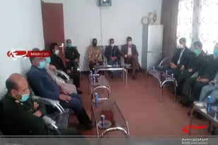دیدار امام جمعه بنجار با فرمانده حوزه نجف اشرف