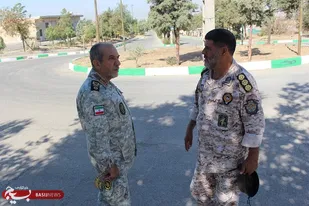 سردار عراقی از لشکر عملیاتی 27 حضرت محمد رسول الله (ص) بازدید کرد