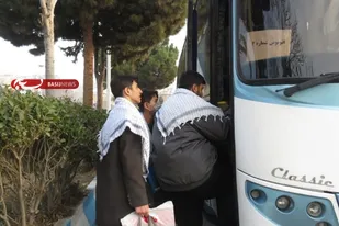 ۷۰ نفر از دانش آموزان کرجی به مناطق عملیاتی جنوب کشور اعزام شدند