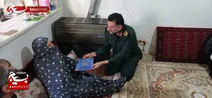 دیدار فرمانده سپاه استان سمنان با مادر شهید نجف زادگی در شاهرود+ تصاویر