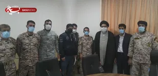 دیدار شورای فرماندهی گردان ویژه تکاور فاتحین تیپ۴۸ فتح با نماینده رهبر انقلاب در استان