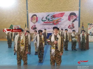 مراسم سالگرد شهادت سردار سلیمانی در سپاه ناحیه یاسر مشهد