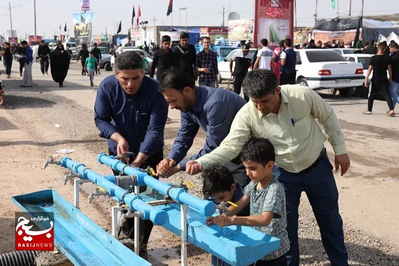 پایداری آب آشامیدنی در پایانه‌های مرزی شلمچه و چذابه