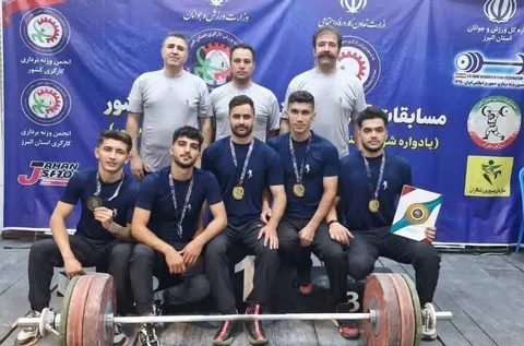 درخشش وزنه‌برداران کردستانی با کسب ۳۹۶ امتیاز در ساوه