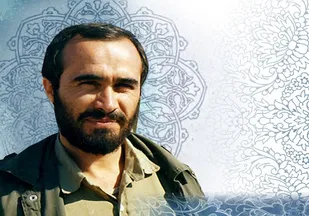 علمدار جبهه&zwnj;ها شهید &laquo;حاج حسین خرازی&raquo;