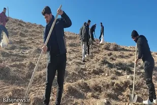 اجرای عملیات بیولوژیکی در ۱۸۰ هکتار از مراتع شهرستان کبودراهنگ
