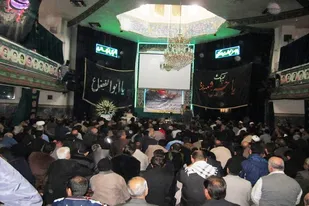 مراسم اربعین شهید &laquo;محمدرضا زارع&zwnj;الوانی&raquo; در همدان