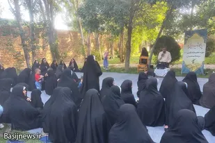 برگزاری همایش عفاف و حجاب در روستای امزاجرد همدان