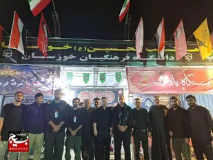 خدمت&zwnj;رسانی موکب شهدای دانشجومعلم خوزستان