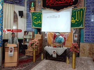 برگزاری یادواره شهدا بمناسبت هفتمین سالگرد شهادت شهید مدافع حرم عبدالمهدی کاظمی