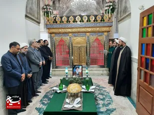 مراسم غبارروبی مضجع شریف امامزاده غیاث&zwnj;الدین سیدمحمد (ع) در مشهد