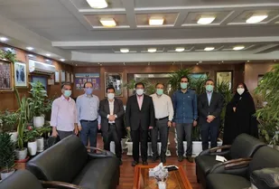 دیدار پیشکسوتان رسانه ری با مدیر عامل سازمان بهشت زهرا(س)