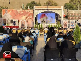 برگزاری مراسم سومین سالگرد سید حمیدرضا هاشمی در گلزار شهدای کرمان