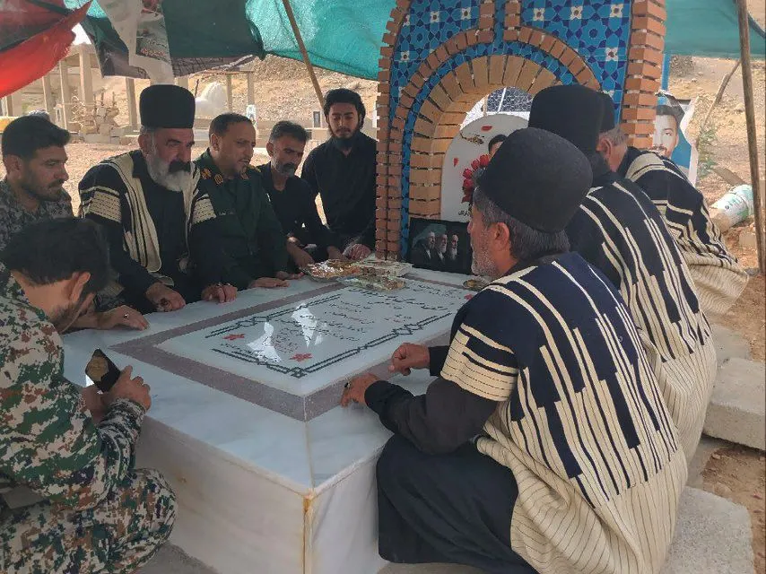 غبارروبی گلزارشهدا