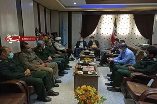 دیدار کارکنان سپاه ناحیه فراشبند با ریاست دادگستری این شهرستان