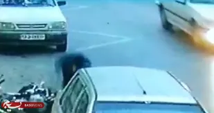 لحظه شهادت دو بسیجی جوان مشهدی