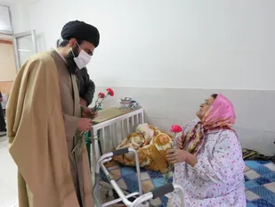 ملاقات سالمندان سرای صادقیه به مناسبت ولادت حضرت زهرا (س)