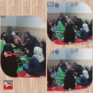 برگزاری سفره صلوات به مناسبت شهادت امام جعفر صادق (ع) در پایگاه ریحانه&zwnj;النبی (س)