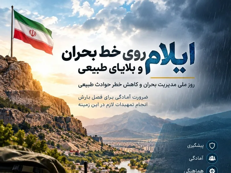 ایلام، مدیریت بحران و مخاطرات طبیعی