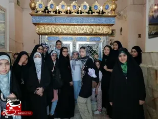 اردوی دختران پایگاه حضرت خدیجه(س) در شهرستان کهک قم