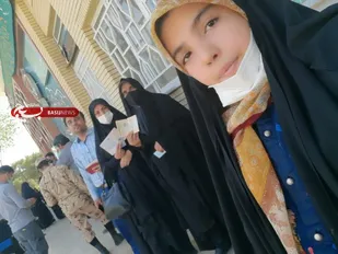 حضور بسیجیان در انتخابات