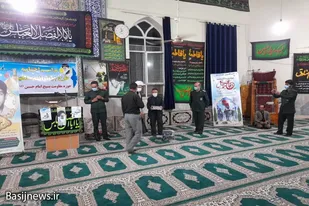 یادواره شهدای پایگاه انصارالحسین (ع) روستای هیزج