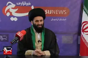 فیلم| حضور سید ابراهیم میرعباس زاده دبیر ستاد امر به معروف و نهی از منکر استان اردبیل در خبرگزاری بسیج