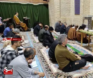 مراسم اعتکاف در مسجدجامع شهرکرد