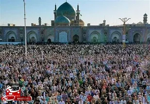 نماز عید فطر به امامت آیت&zwnj;الله علم الهدی در حرم رضوی اقامه می&zwnj;شود