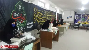 جهاد بانوان طلبه شاهرود؛ از نذر دوخت ماسک تا بسته&zwnj;های معیشتی+ تصاویر