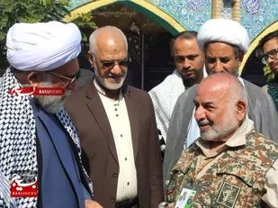 تولیت آستان قدس رضوی در یادمان شهدای هویزه&nbsp;+ تصاویر