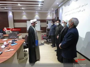 معارفه مسئول نمایندگی ولی فقیه در بسیج دانشجویی آذربایجان شرقی