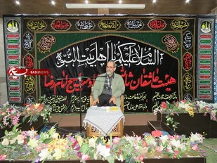 حضور سردار رجایی همرزم حاج قاسم در جمع کارکنان و بسیجیان ناحیه مقاومت بسیج امام رضا (علیه السلام)