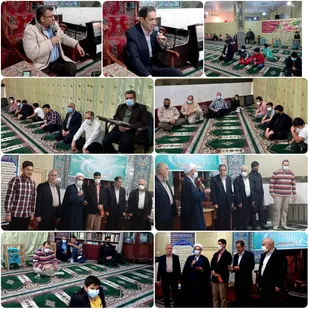 جشن ولادت علی اکبر(ع) و تجلیل از جوانان در محله شهیدان بختیاری پیشوا