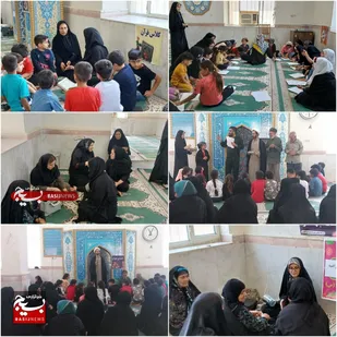 حضور گروه جهادی خواهران بسیج دانشجویی اندیمشک در روستاهای بخش الوارگرمسیری