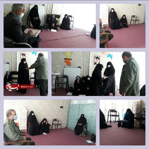نشست بانوان جهادگر بسیجی محلات اسلامی با  فرمانده سپاه شاهرود