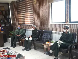 جلسه هماهنگی سپاه ناحیه شاهرود و معاونت نظام وظیفه نیروی انتظامی