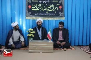 دیدار مسئولان شهرستان درمیان با امام جمعه شهر قهستان