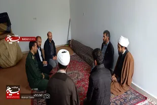 بازدید مسئول روابط عمومی سازمان بسیج مستضعفین از پایگاه امام حسن (ع) ملایر
