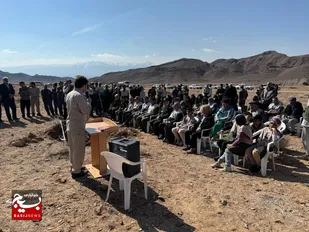 آیین کاشت ۲۰۰ هزار نهال به همت جهادگران خراسان جنوبی