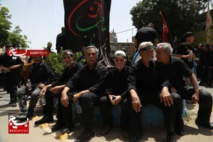 مراسم باشکوه تاسوعای حسینی در شهرستان کلات برگزار شد