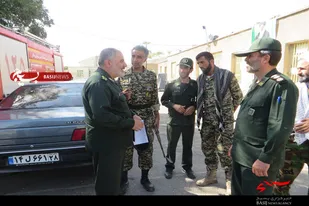 سرکشی فرمانده سپاه استان همدان از رزمایش اقتدار عاشورایی ملایر