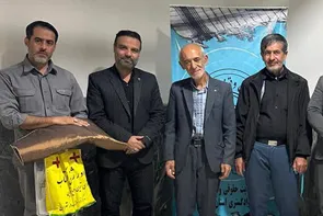 دیدار مسئولان دفتر حمایت حقوقی و قضایی ایثارگران همدان با خانواده شهدا